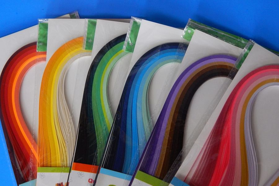 Quilling paper strips