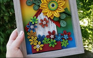 What are some popular home decor styles for quilled designs?